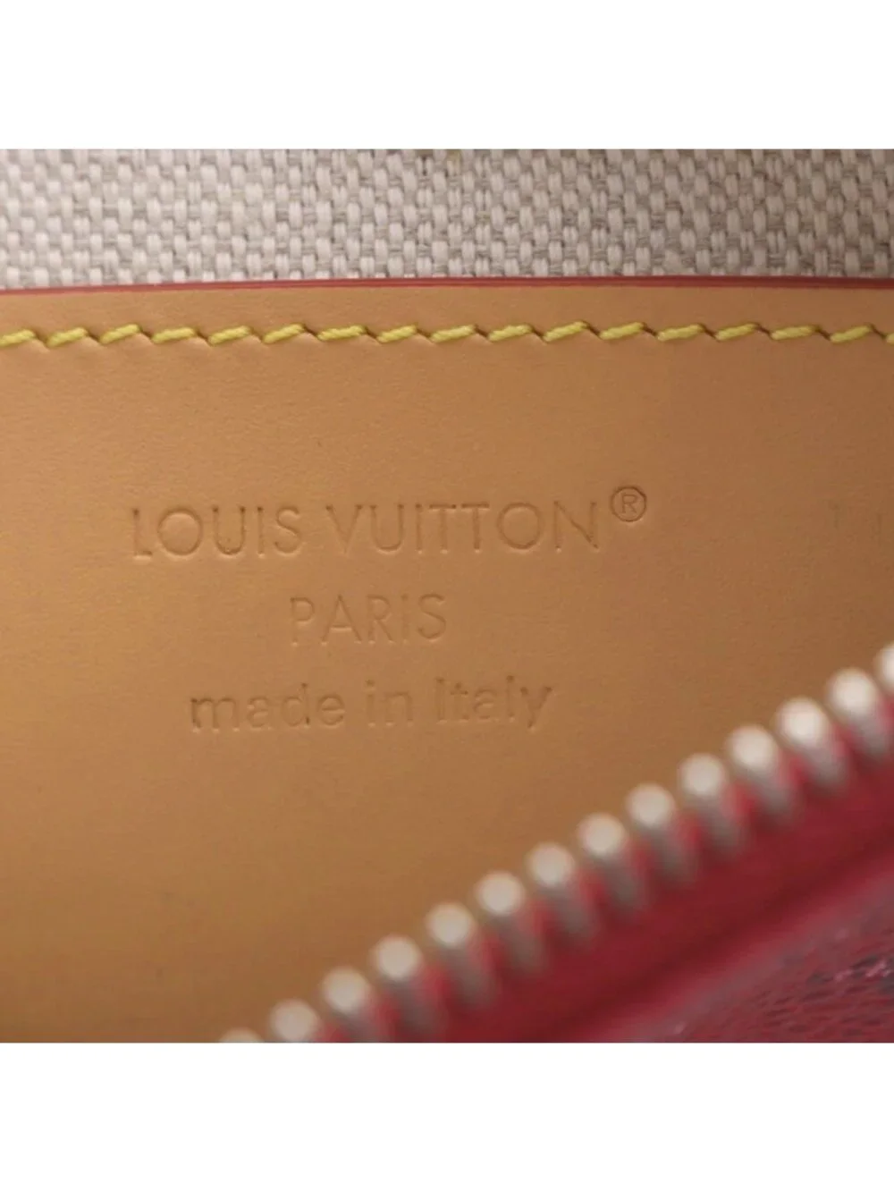 Louis Vuitton Monogram Heritage Pochette Cles Card Key Case Pondicherry Pink